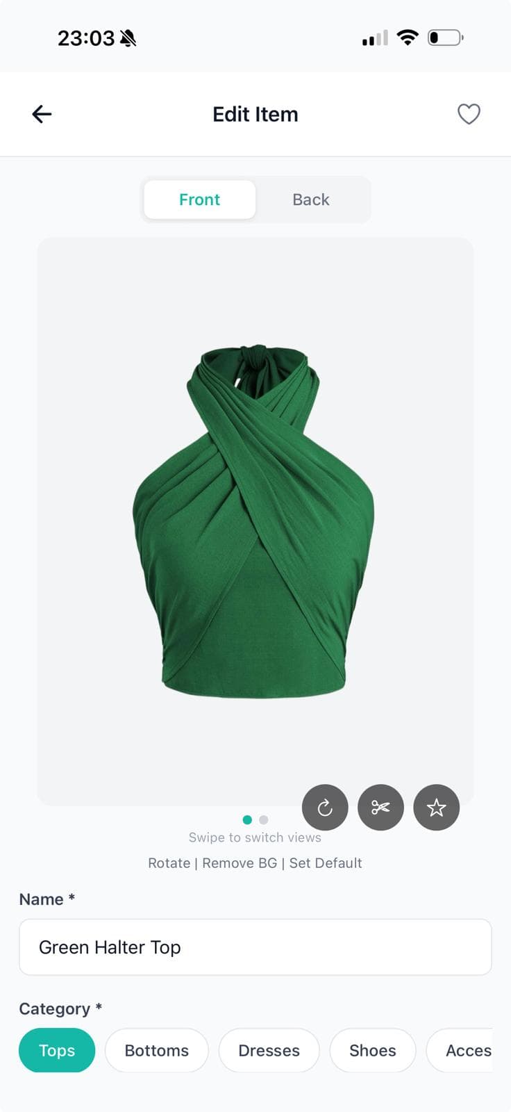 Item Detail